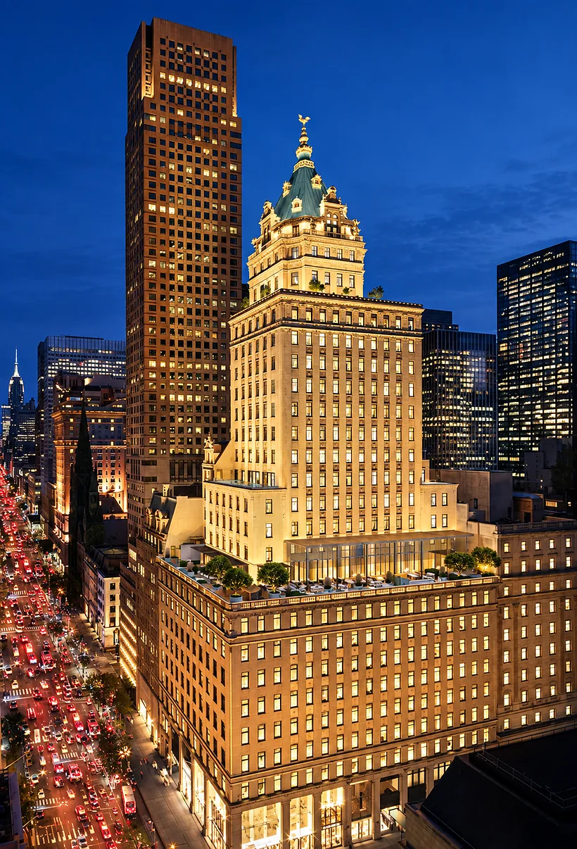 Aman New York im historischen Crown Building an der Fifth Avenue