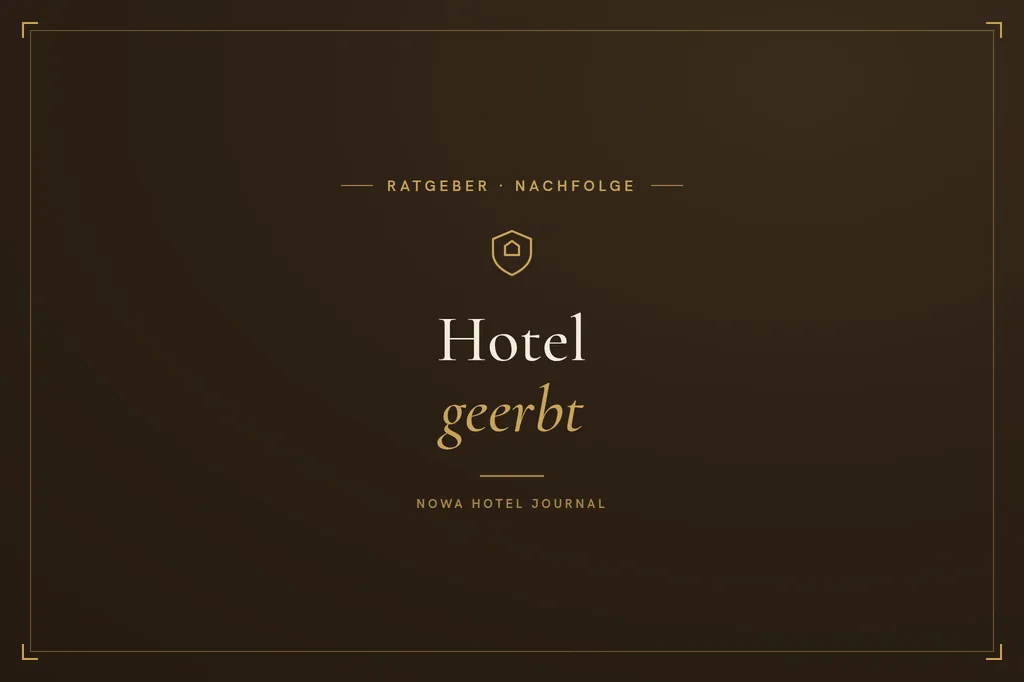 Ein geerbtes Hotel verlangt zuerst eine nüchterne Bestandsaufnahme.