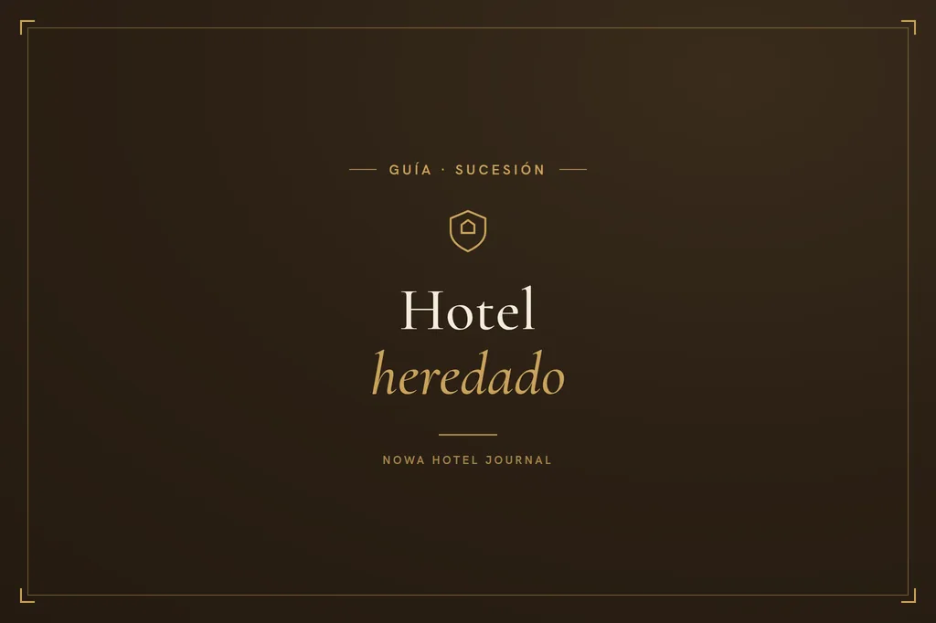 Un hotel heredado exige antes que nada un balance sereno.