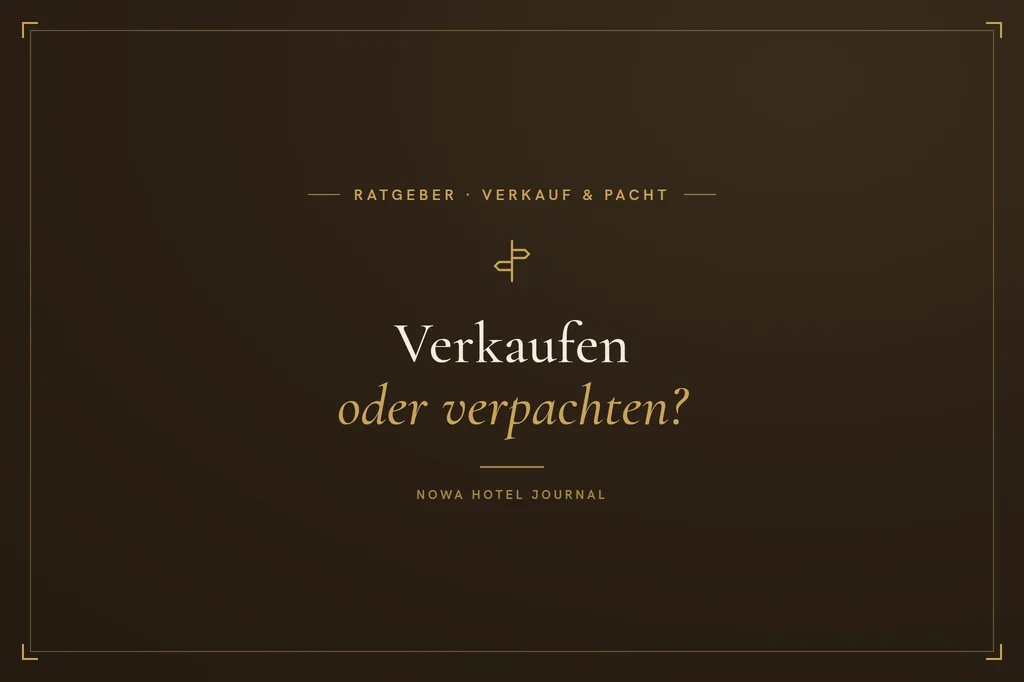 Verkaufen oder verpachten — es geht im Kern um Kapital gegen laufenden Ertrag.