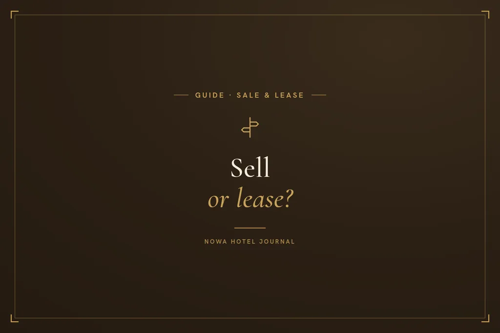 Sell or lease — at its core, it is capital against ongoing income.