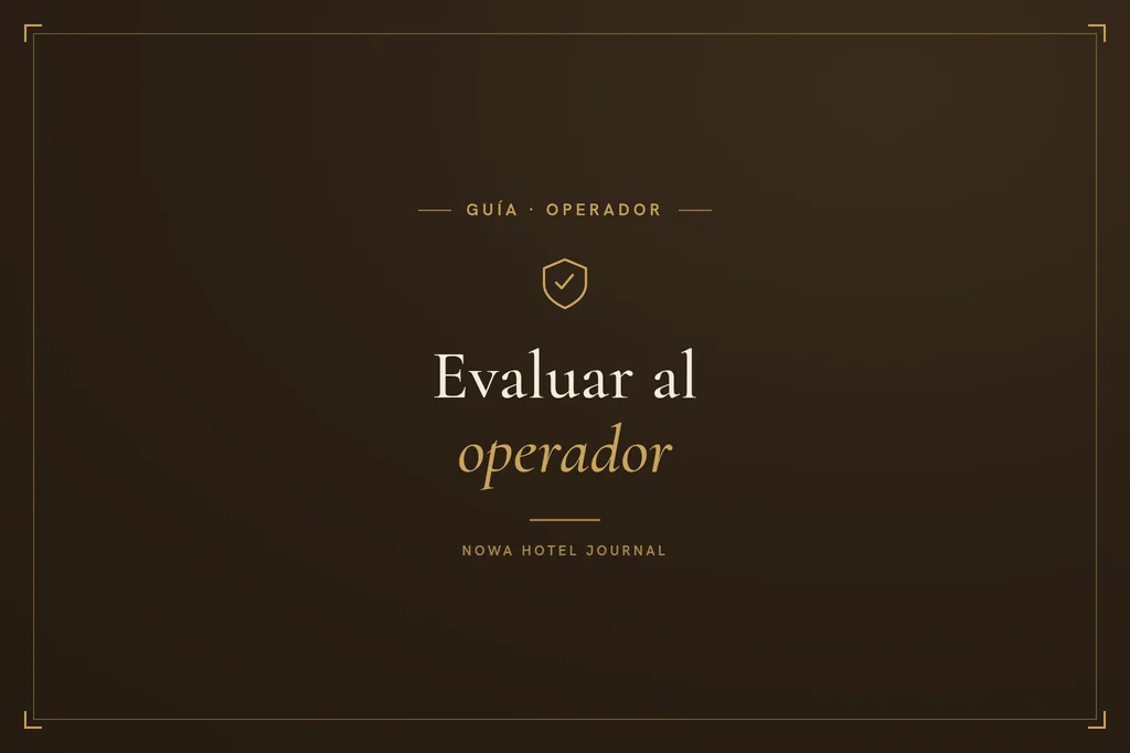 Evaluar con cuidado al operador importa tanto como el propio contrato.