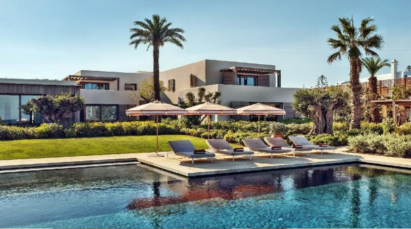 Royal Mansour Tamuda Bay — private Villa mit eigenem Pool direkt an der Mittelmeerküste.